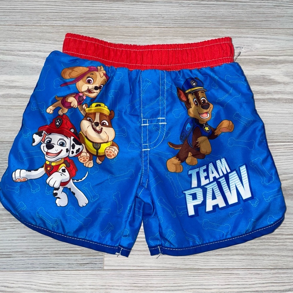 Nickelodeon Paw Patrol Baby Boys Swim Trunks – Size 18M